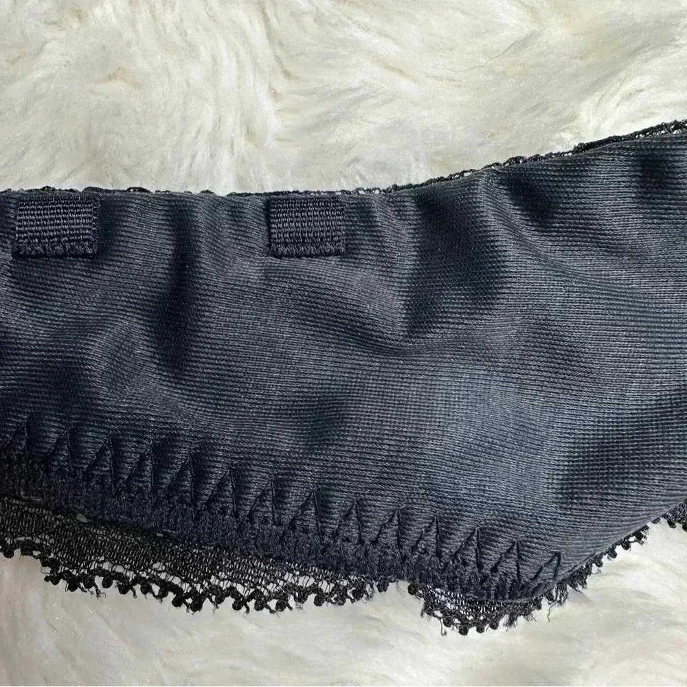 La Senza Strapless Push Up Bra Lace Black & Cream Size 32C - Picture 12 of 16